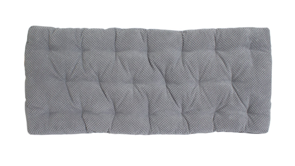 Pillow with velcro for a large Rajen bench