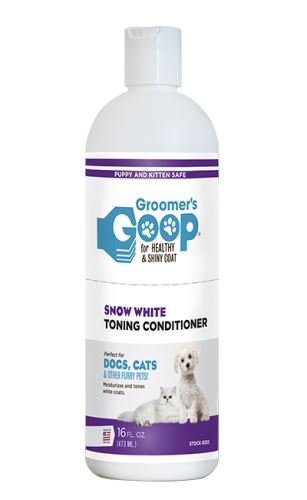 Groomer's Goop Snow White Toning Conditioner 473ml