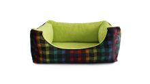 Rajen dog bed lined with plush 64x40cm, theme P-22/K-06