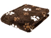 ProfiBed Premium – funkční deka pro psy a kočky typu Drybed tmavě hnědá 50x75cm