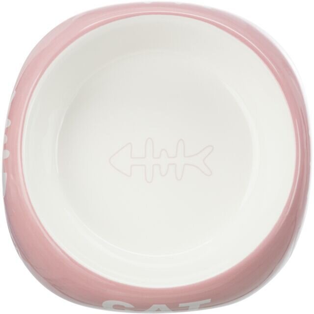 Keramická miska 200ml/13cm - CAT + rybí kostra (3)