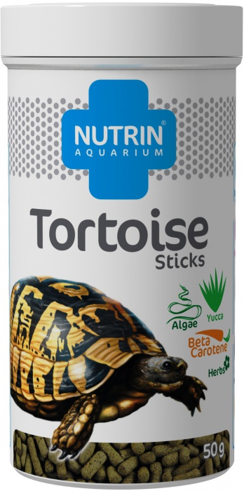 Kompletní extrudované krmivo NUTRIN pro suchozemské želvy.