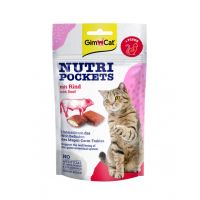 GimCat Nutri Pockets with beef 60g