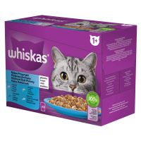 Whiskas Core fish selection in jelly 12x85g