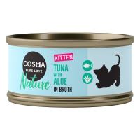 Cosma Nature Kitten tuna with aloe vera 70g