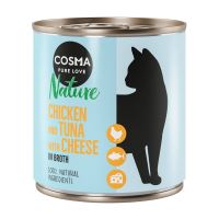 Cosma Nature chicken &amp; tuna with cheese 280g