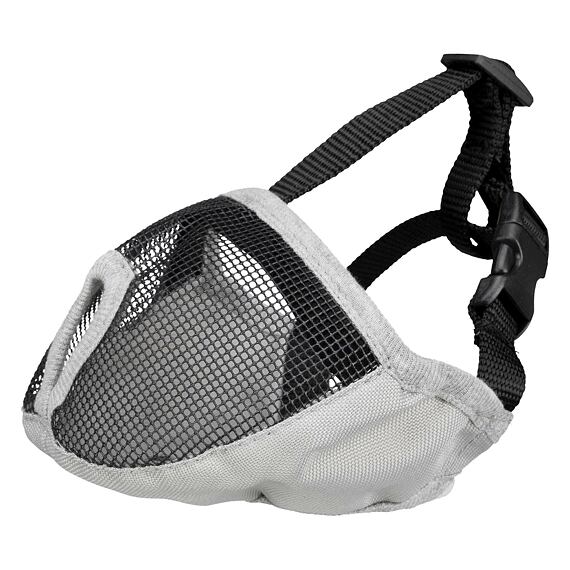 Trixie Muzzle for short-haired breeds polyester XS-S 15cm gray
