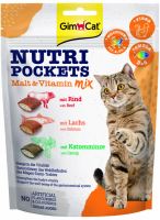 GimCat Nutri Pockets malt &amp; vitamin mix 150g