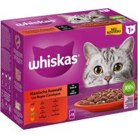 Whiskas 1+ Adult Classic selection in juice 12x85g