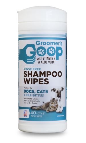Groomer's Goop Shampoo Wipes 40pcs