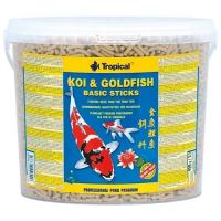 Tropical Koi &amp; Goldfish Basic Sticks 5l (430g)