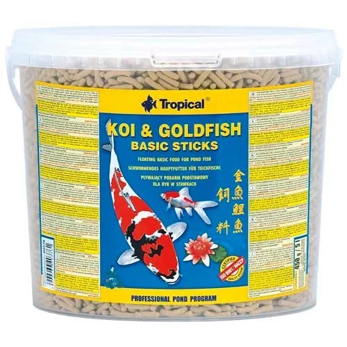 Tropical Koi & Goldfish Basic Sticks 5l (430g)