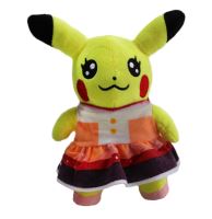 Plush Pikachu i a dress