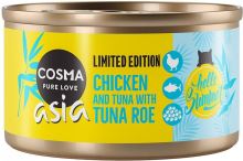 Cosma Nature Summer Edition: Tuna and chicken with roe 70g