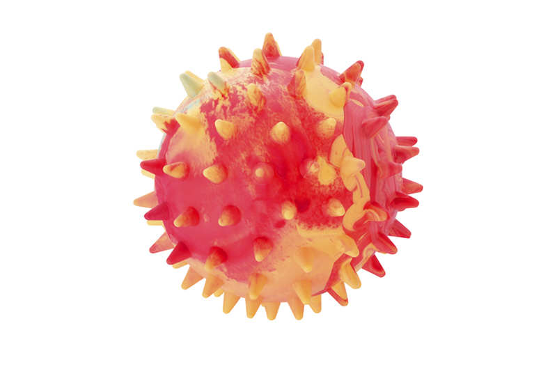 Sum-Plast míček s bodlinami plovací s vůní vanilky 3,5 cm