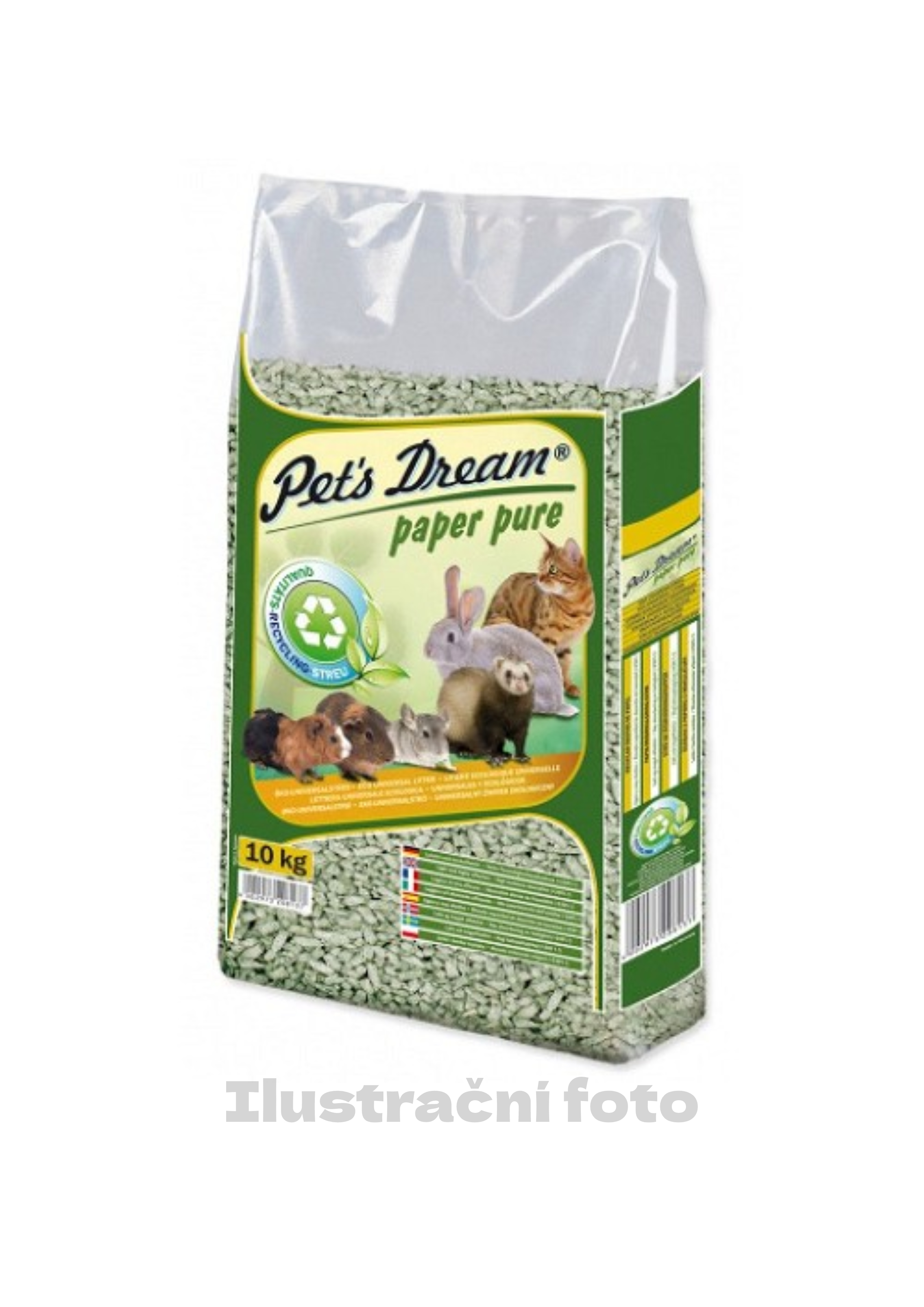 Pet's Dream paper pure 10l/4.8kg
