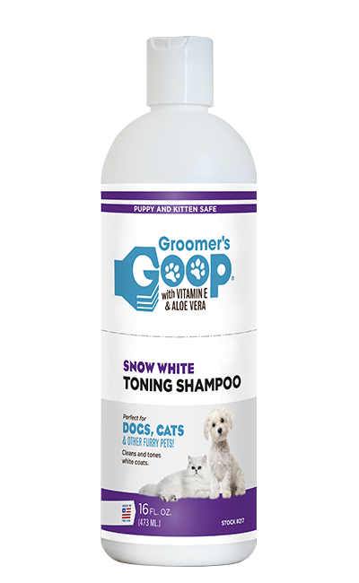 Groomer's Goop Snow White Toning Shampoo 473ml