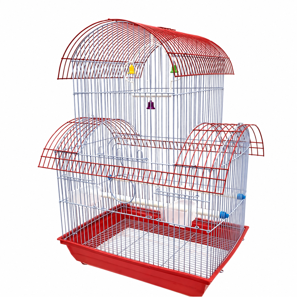 Cage with a swing medium yellow