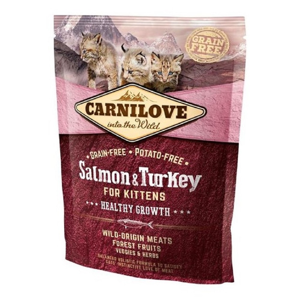 Carnilove Cat Salmon & Turkey Kitten 0,4kg