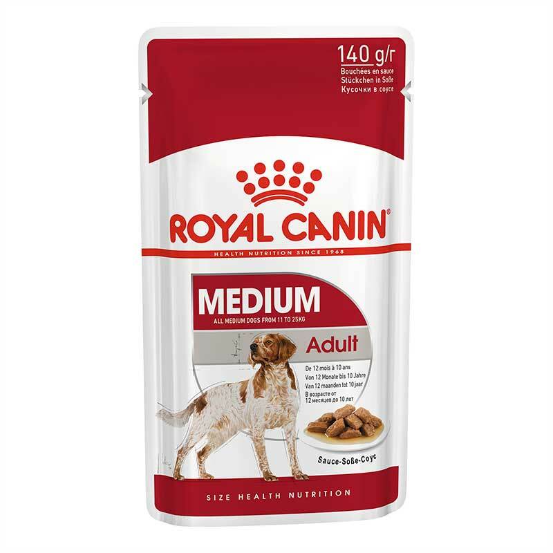 Royal Canin Medium Adult kapsička 10x140g
