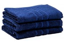 KLASIK STRIPE towel marine blue