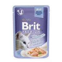 Brit Premium Cat Salmon Fillets &amp; Jelly 85g