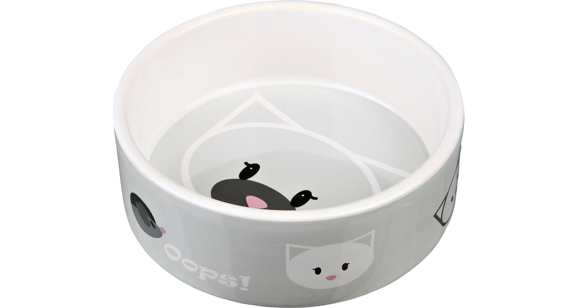 Trixie ceramic bowl with cat head 0.3l/12cm