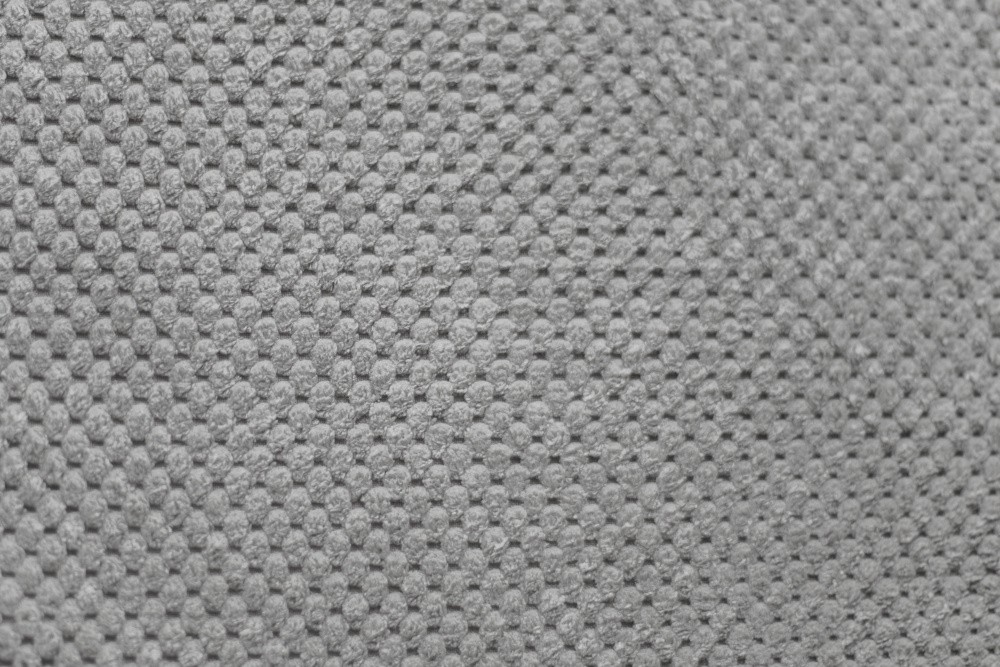 Manšestr světle šedé bublinky, běžný metr, šíře 150 cm