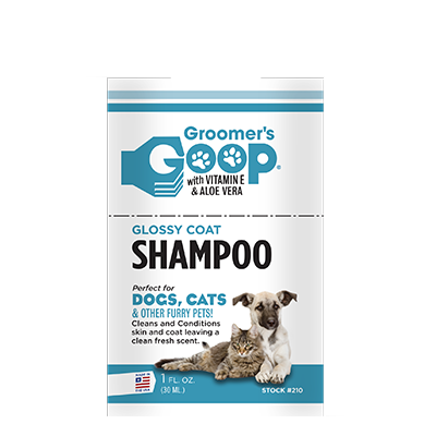 Groomer's Goop Shampoo pro rozzářenou srst vzorek 30ml
