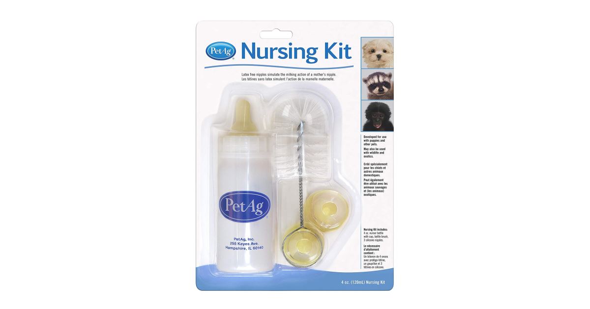 PetAg Nursing Kit 120ml bottle (4 oz.)