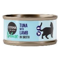 Cosma Nature tuna with lamb 70g