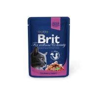 Brit Premium Cat Pouches losos &amp; pstruh 100g