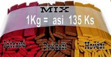 Šotek plátky mix 14mm - 1 Kg