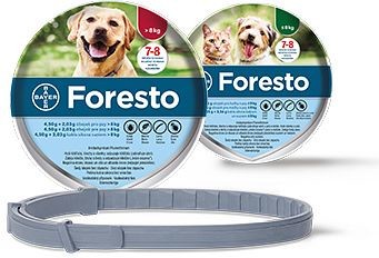 Bayer Foresto antiparasitic collar up to 8kg 38cm