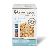 Applaws Selection pouches for cats fish selection 12x70g