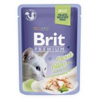 Brit Premium Cat Trout Fillets &amp; Jelly 85g