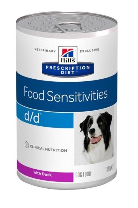 Hill’s Prescription Diet D/D Food Sensitivities Duck & Rice 370g