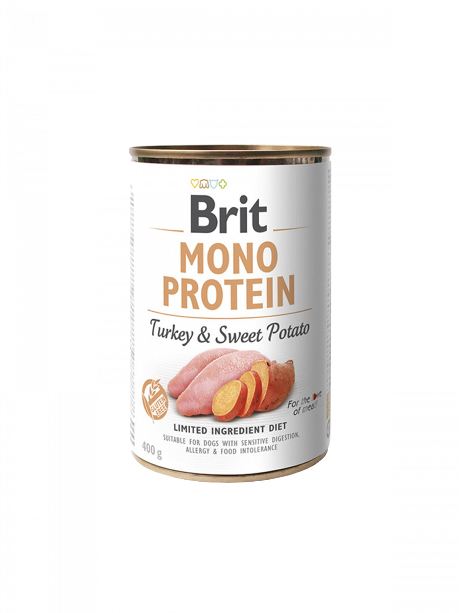 Brit Mono Protein 400g Turkey + Sweet Potato 94