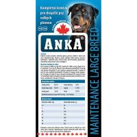 Anka Adult Maintenance Large Breed Dog 20kg