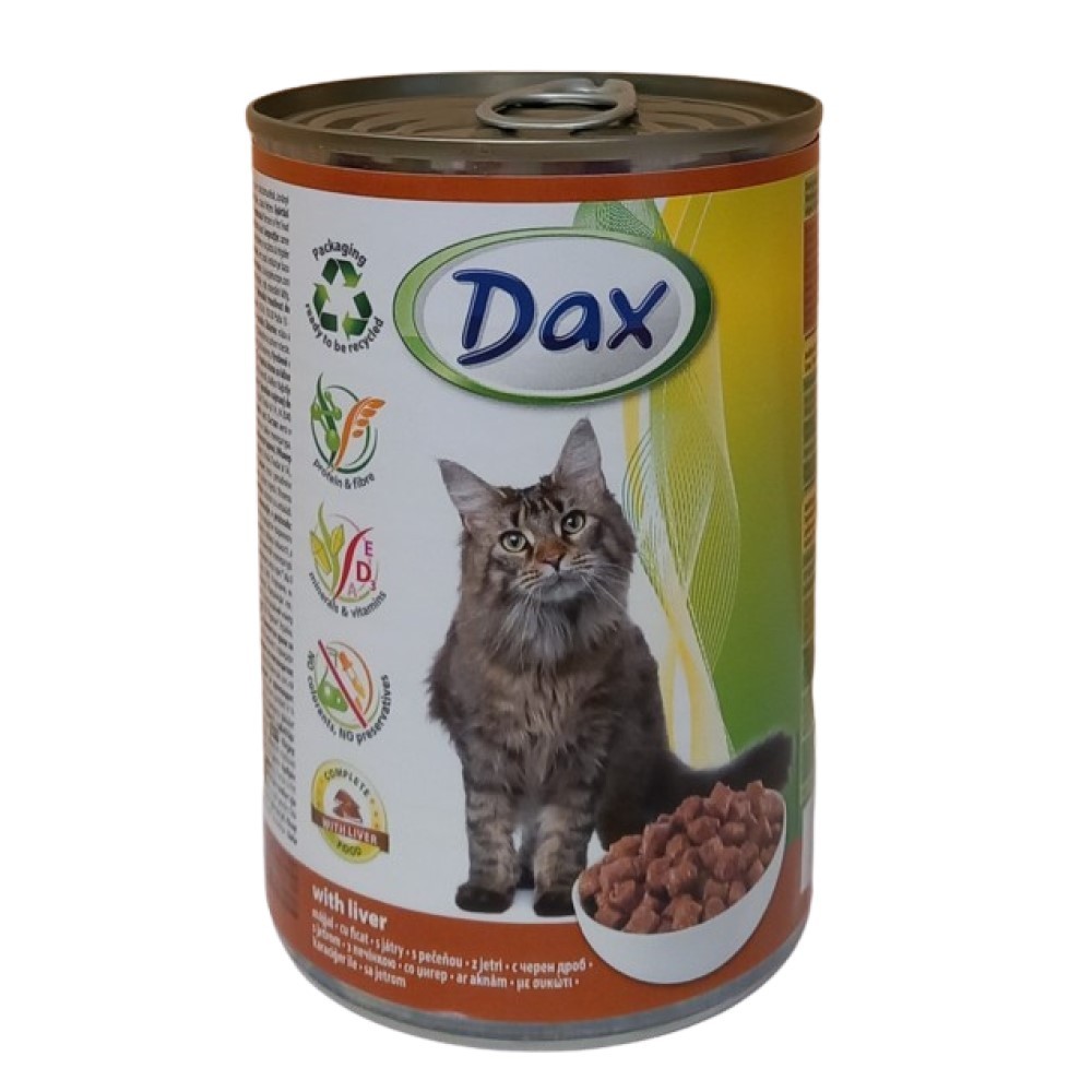 Dax kousky Liver cat 415g