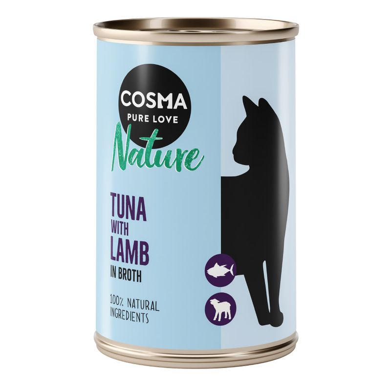 Cosma Nature Tuna & lamb 140g