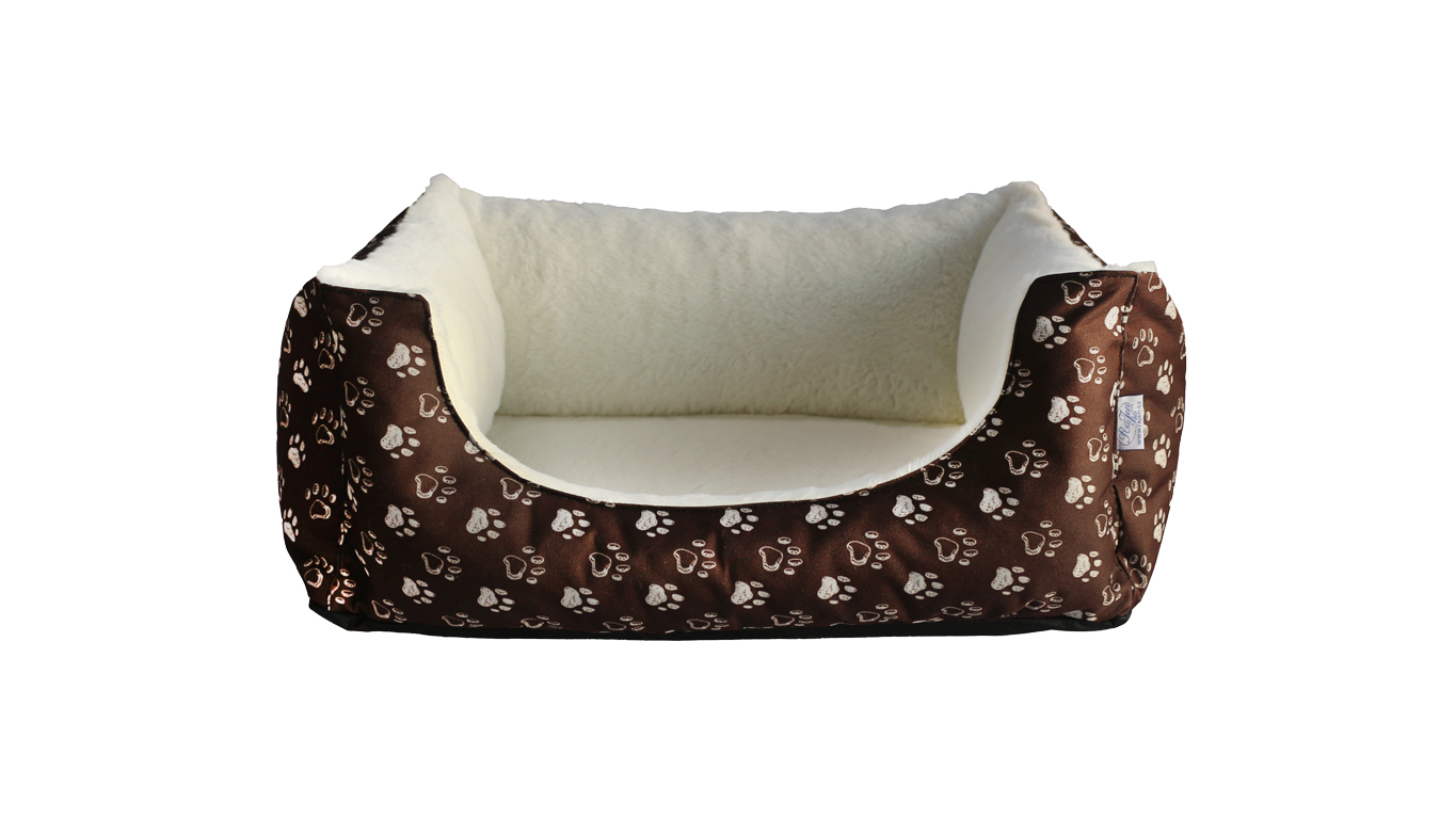 Rajen dog bed lined with plush 64x40cm, theme P-24/K-43
