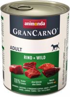 Animonda GranCarno Adult Beef &amp; Game 800g