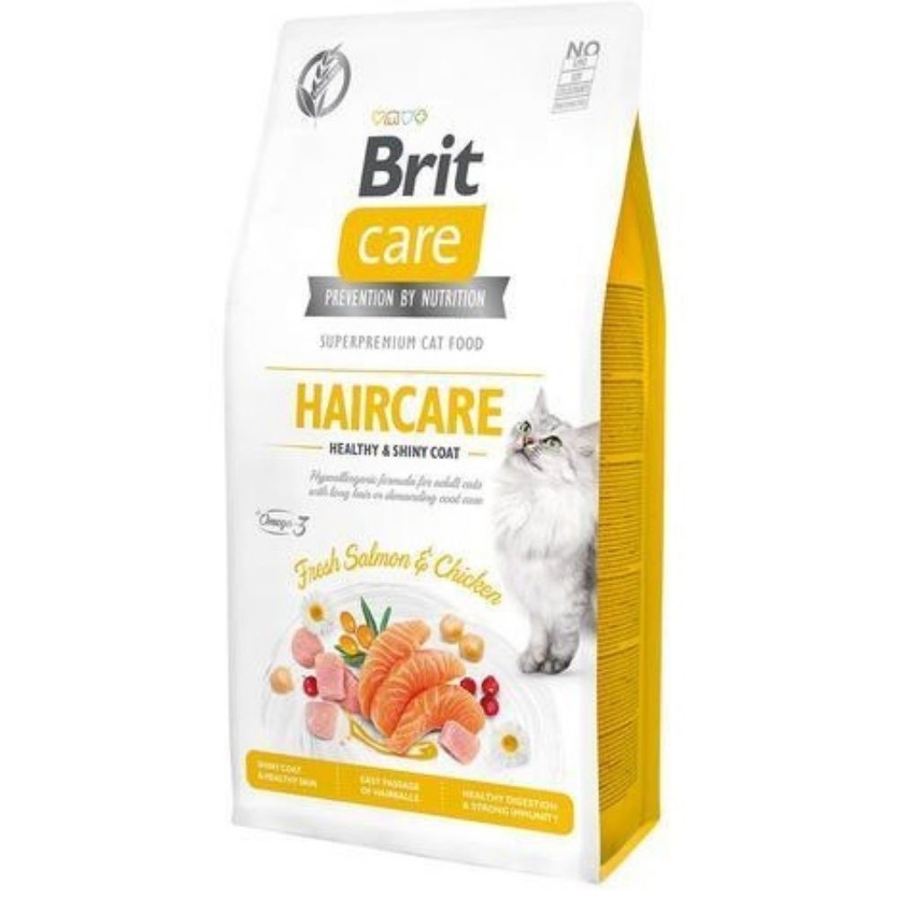 Brit Care cat Haircare Healthy & Shiny coat, Grain-Free 400g