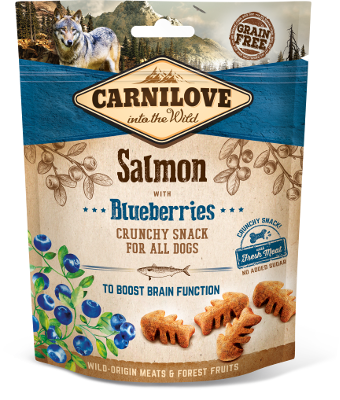 Carnilove Dog Crunchy Snack Salmon & Blueberries 200g