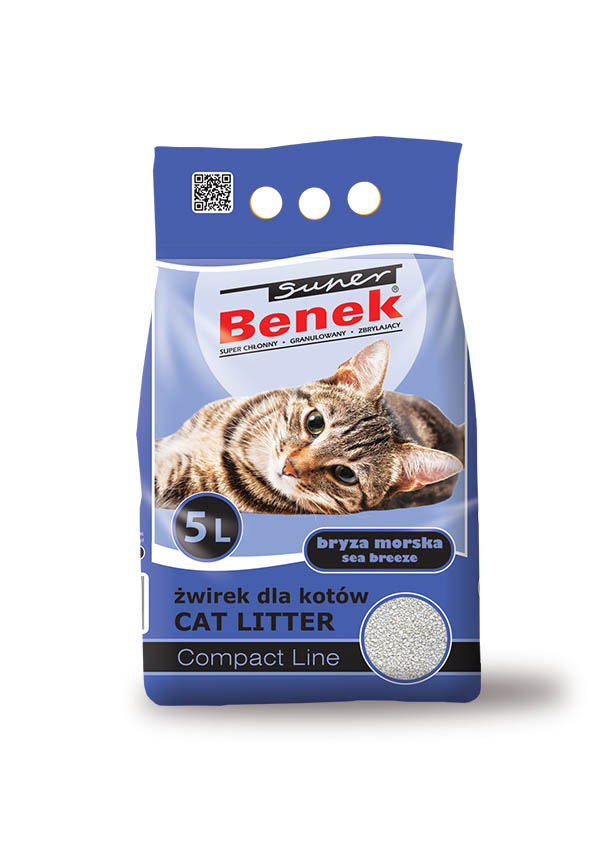 Benek Super Compact s vůní moře 10l