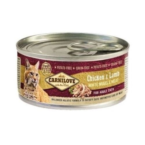 Carnilove White Muscle Meat Chicken & Lamb Cats 100g