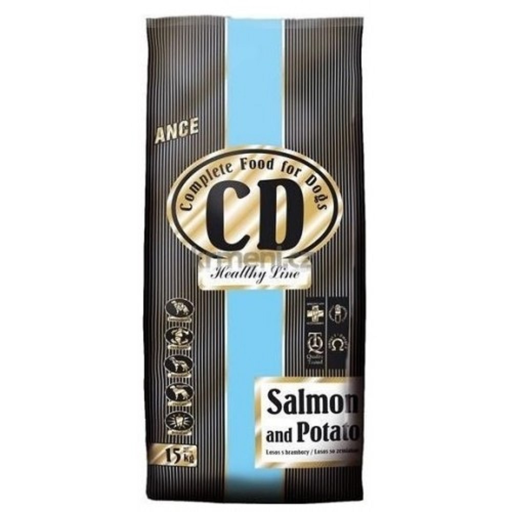 Delikan Dog CD Adult Salmon & Potato 15kg