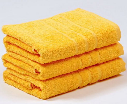 KLASIK PROUŽEK ručník a osuška žlutá