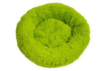 Rajen Komfy round cat bed, lime green 50cm